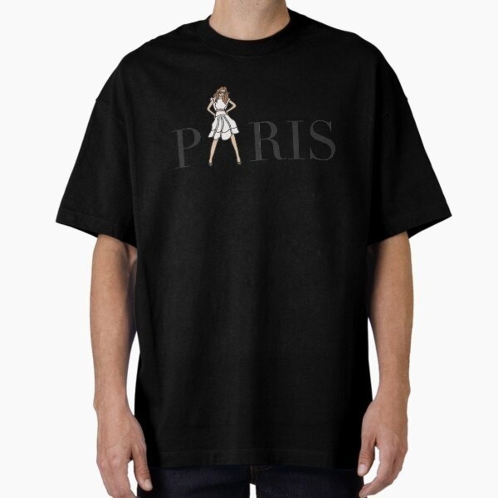 Emily In Paris Cafe Scene Fashion Graphic Tee Daily Wear